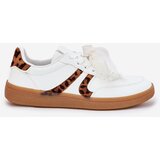 Boto Low Women's Sneakers With Lace Panther White Zielle | Shoptok.si