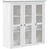  Visoka komoda BODO bijela 115,5x43x200,5 cm od masivne borovine | shoptok.hr