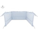 MimiNu Premium posteljina za dječji krevetić 5-dijelni set - Royal Baby Blue | shoptok.hr