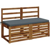  Jastučić za klupu SOEST 100% poliester Plava 110 x 50 x 5 cm Slike