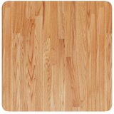  Kvadratna mizna plošča sv. rjava 50x50x1,5 cm trdna hrastovina, (20712720) | Shoptok.si