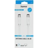 Hama 205045 1,5 m antenski koaksialni kabel, bel, 90 dB | Shoptok.si