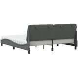 Krevet s madrac svjetlosivi 180x200cm tkanina | Eponuda.com
