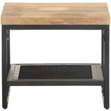 Furnova Stranska mizica 40x40x35 cm trden mangov les, (21914779) | Shoptok.si