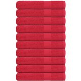  Brisače 10 kos rdeča 100x200 cm 360 g/m² 100% bombaž, (21822818) Cene