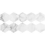 Komplet 10 talnih nalepk Hexagon