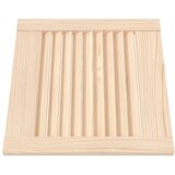  Vrata za ormarić rešetkasti dizajn 4 kom 39,5x39,4 cm borovina | shoptok.hr