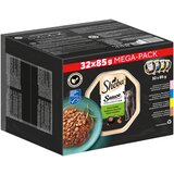 Sheba 84 + 12 gratis! pladnji mokra mačja hrana 96 x 85 g - različice pladnji Sauce Lover (Lachs, Thunfisch, Huhn, Ente) | Shoptok.si