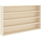  Stenska vitrina s polico Bež 60 x 8,5 x 37 cm Konstruiran les, (5000201638) | Shoptok.si