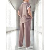Resti Women's viscose set with short sleeves and flared pants | shoptok.hr