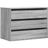 vidaXL Kotni predalnik siva sonoma 80x41x58 cm inženirski les | Shoptok.si