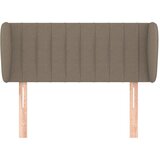  Uzglavlje s ušima smeđesivo 93x23x78/88 cm od tkanine | shoptok.hr
