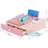 ECO TOYS Drvena blagajna 3 god+, roza | shoptok.hr