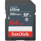 Sandisk SDXC 64GB Ultra, 100MB/s SDSDUNR-064G-GN3IN | Shoptok.si