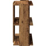  Regal za knjige s 3 razina boja staro drvo 60x30x60 cm drveni | Eponuda.ba