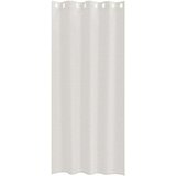 Voile zavjesa sa zavjesama 2 pcs Krema 260 x 140 cm Poliester | shoptok.hr