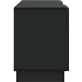 TV ormar Crna 102 x 34 5 x 47 cm Konstruirano drvo - Crna | shoptok.hr