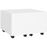  Stolić za kavu bijeli 60 x 60 x 38 cm od konstruiranog drva | shoptok.hr