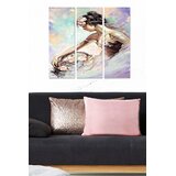 Wallity MDF16170661 Multicolor Decorative MDF Painting (3 Pieces) | Eponuda.ba