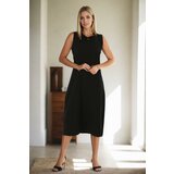 Dewberry E4385 Womens Long Dress-BLACK cene