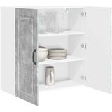  Ormar za Zid Betonski sivi 80 x 31 x 80 cm Konstruirano drvo | shoptok.hr