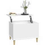  Stolić za kavu bijeli 60 x 44,5 x 45 cm od konstruiranog drva | shoptok.hr