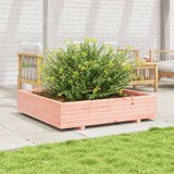  Vrtna sadilica 110 x 110 x 26,5 cm od masivnog drva duglazije | shoptok.hr