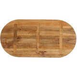 Stolna ploča 100 x 40 x 3 8 cm ovalna od masivnog drva manga | shoptok.hr