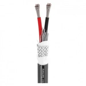 Sommer Cable Hicon 425-0241AQ zvučnički kabel 2 x 2.50 mm² crna Roba na metre Cijene