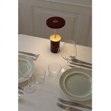 UMAGE Rdeča marmorna LED zatemnitvena namizna svetilka s kovinskim senčnikom (višina 25,5 cm) Asteria Move Mini – | Shoptok.si