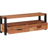 TV ormar Smeđa 110 x 30 x 40 cm Masivno bagremovo drvo | shoptok.hr
