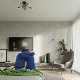 Sollux Lighting Stenska svetilka LOOP črna, (21347215) | Shoptok.si