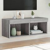 The Living Store TV omarica z LED lučmi siva sonoma 80x30x30 cm - TV Omarica, (21555402) | Shoptok.si
