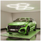  LED prigušiva plafonska svetiljka HEXAGON LED/240W/85-265V 5000K CRI 90 IP54 bela Cene