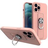  silikonski ovitek Ring Case za Samsung Galaxy S21 FE roza | Shoptok.si