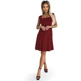 Numoco Women's cotton dress with diamond neckline | Shoptok.si