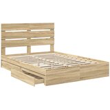  s od storage Sonoma hrast 140 x 190 cm Konstruirano drvo | shoptok.hr