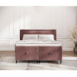 Maison de Rêve Rožnata boxspring postelja s prostorom za shranjevanje 180x200 cm Voyage – | Shoptok.si