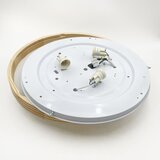  Stropno svetlo NATURAL MODERN SLIM 3xE27/15W/230V, prečnik 47,5 cm, borovina | Eponuda.com