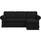 SOFA Kavč Črna Splošne dimenzije: 215 x 138 x 80 cm (Š x G x V), (5000143867) | Shoptok.si