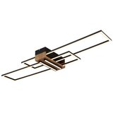 Globo 67208-40N - led plafonsko svetlo dakari LED/40W/230V 3000K 25x100 cm crna | Eponuda.com