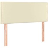  Uzglavlje krem 100x5x78/88 cm od umjetne kože | shoptok.hr