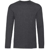 Fruit Of The Loom Valueweight Men's Anthracite Long Sleeve T-shirt Cijene