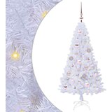  Umjetno božićno drvce s stalakom Bijelo 120 cm PVC i čelik | shoptok.hr