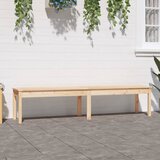 vidaXL Vrtna klupa s 2 sjedala 203 5 x 44 x 45 cm od masivne borovine Cijene