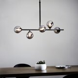  Endon 101348 - Luster na stalku OTIS 5xG9/3W/230V crni hrom/zadimljeno crna | Eponuda.com