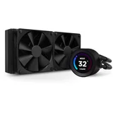vodni hladilnik cpu nzxt kraken elite 240 lcd črn, (21407680)