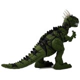 Green Dinosaur on Batteries Moves with the Sound Projector | shoptok.hr