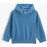 Koton Baby Boy Textured Cuffs And Elastic Waist Basic Hoodie Sweatshirt 3smb10078tk | Shoptok.si