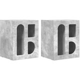  Noćni ormarić 2 pcs Betonski sivi 40 x 35 x 50 cm | shoptok.hr